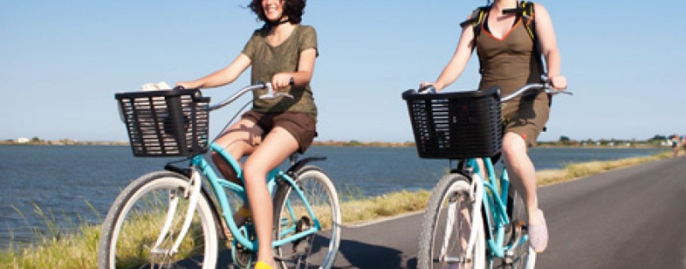 Ir a la playa de Montpellier en transporte público y en bicicleta